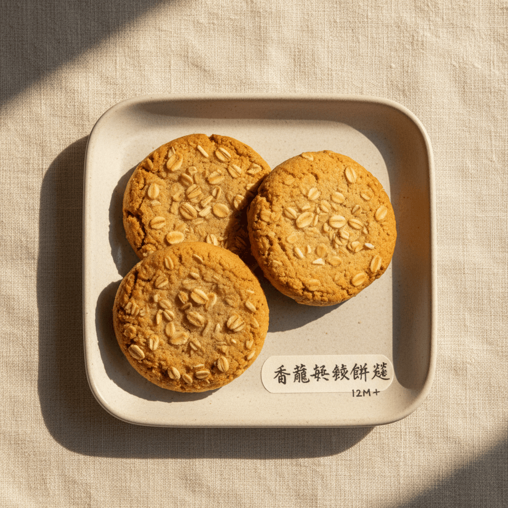 香蕉燕麥餅乾
