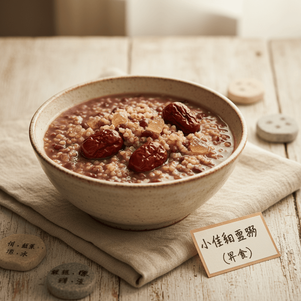 小米紅豆粥