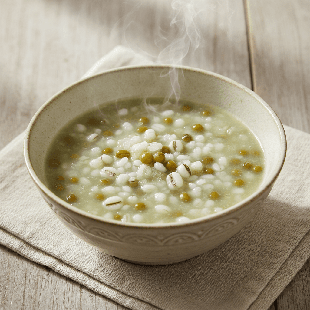 綠豆薏仁粥